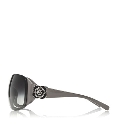 Chanel Camellia CC Sunglasses 6032 Grey 3 of 6