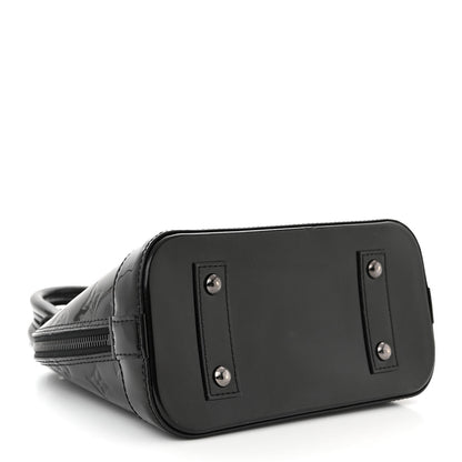 Louis Vuitton Vernis Alma BB Noir Magnetique 4 of 10