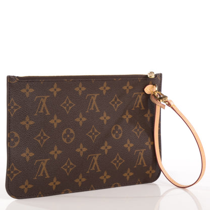 Louis Vuitton Monogram Neverfull MM GM Pochette 3 of 7