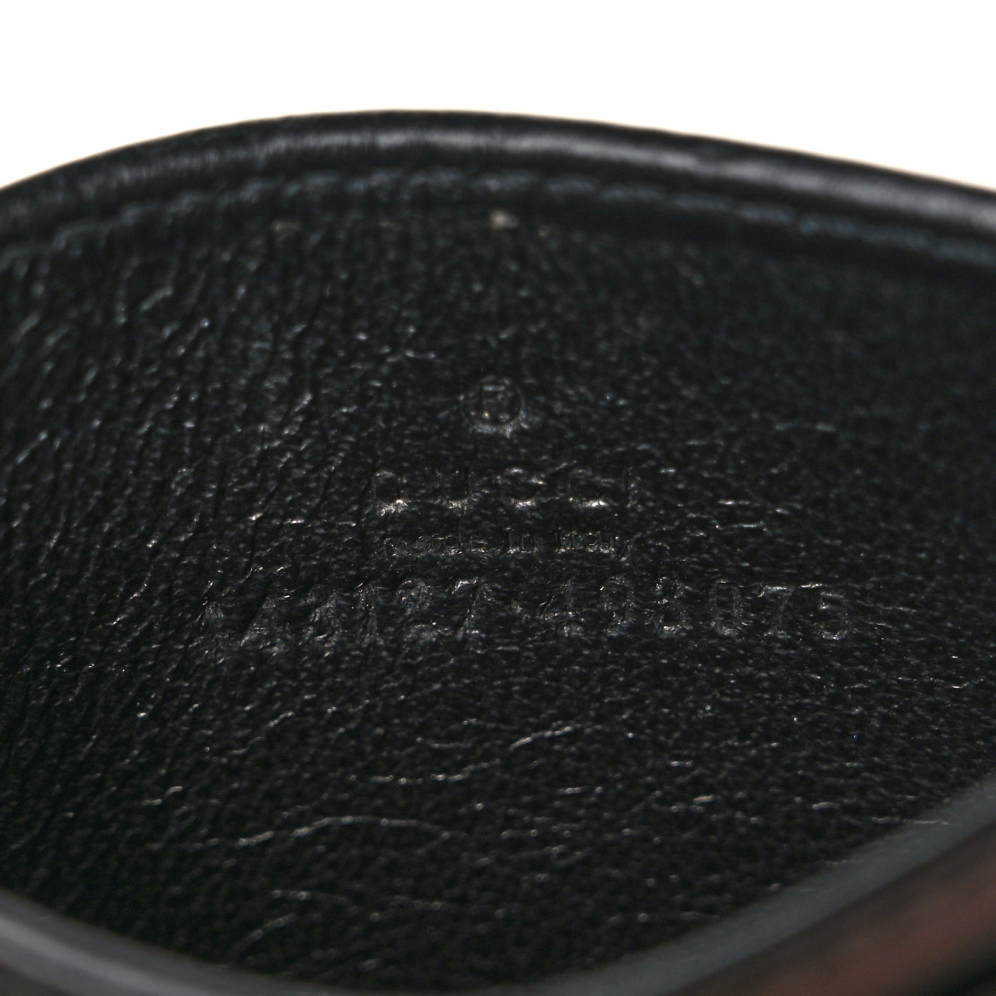 Calfskin Matelasse GG Marmont Card Holder Black