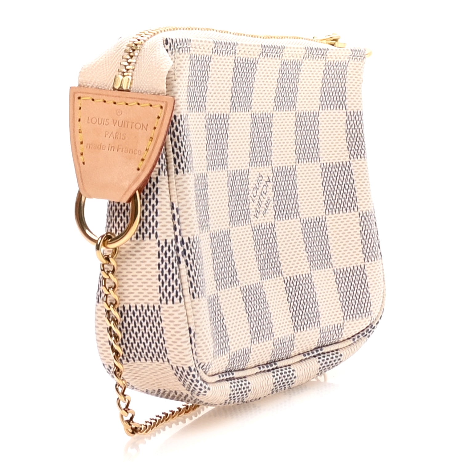 Louis Vuitton Damier Azur Mini Pochette Accessories 3 of 8