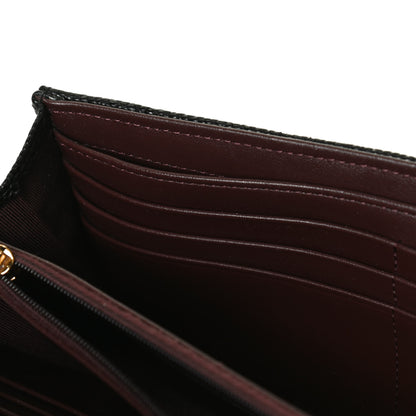 Chanel Caviar Quilted Large Gusset Flap Wallet Black 18 of 22