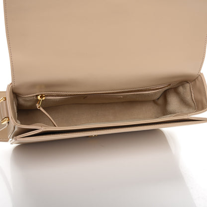 Saint Laurent Smooth Calfskin Medium Classic Monogram Universite Bag Cream 5 of 9