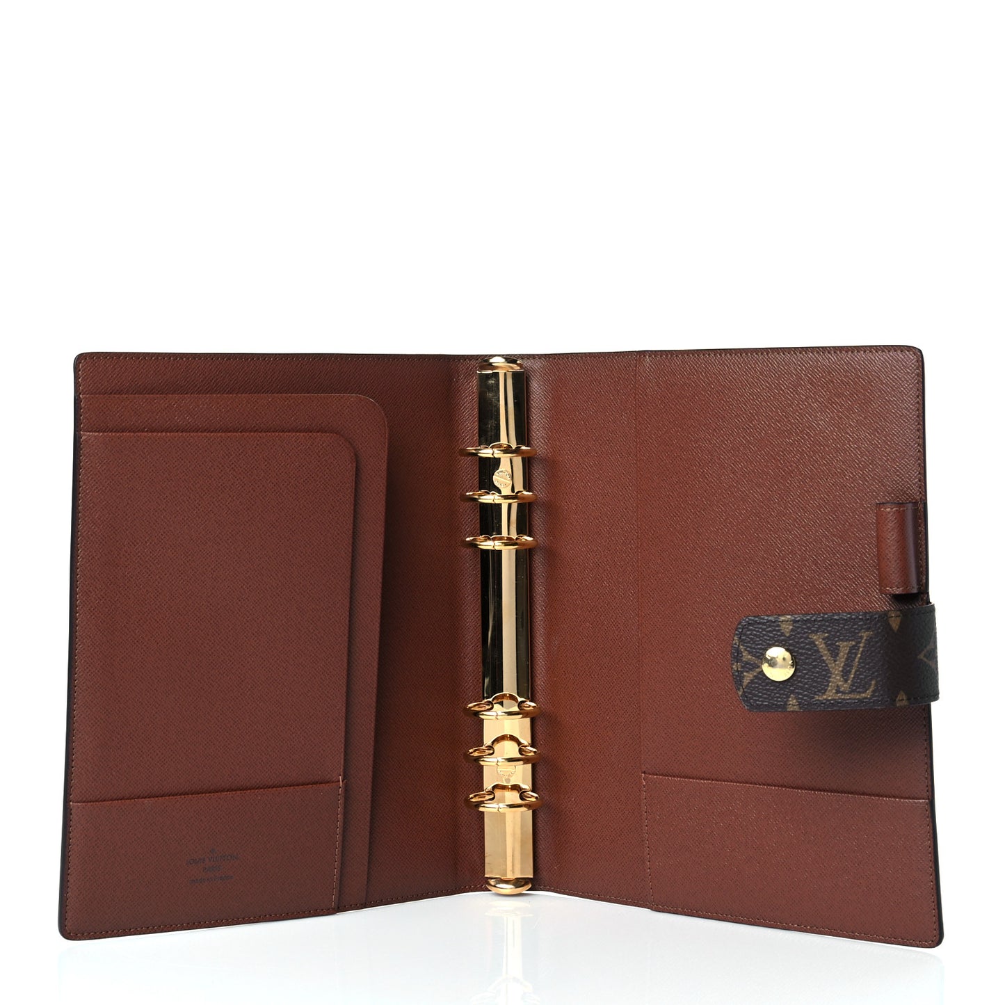 Monogram Large Ring Agenda Cover