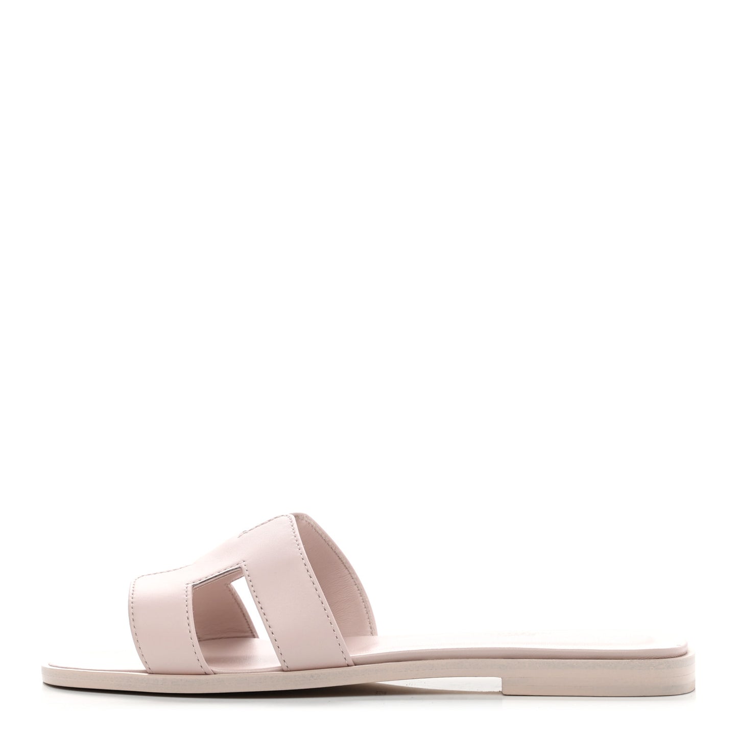 Box Calfskin Oran Sandals 37 Rose Pale