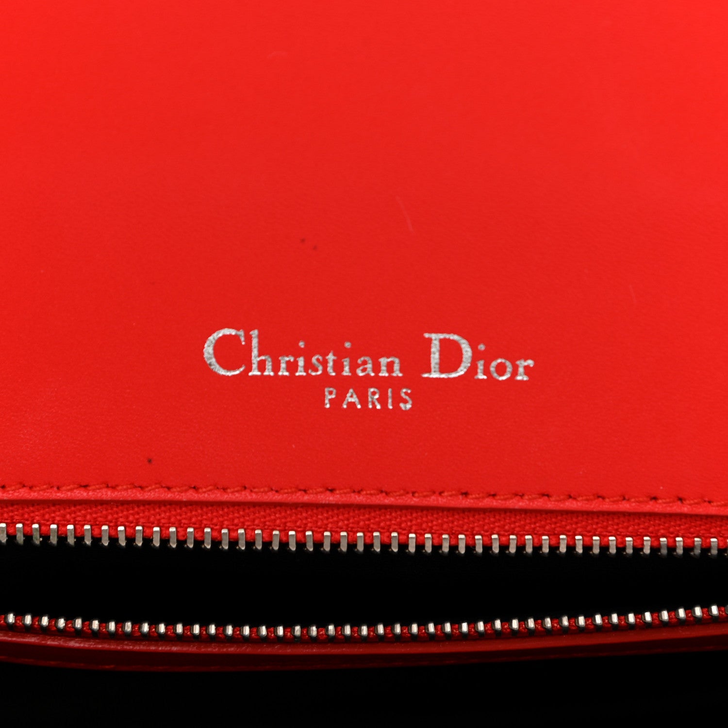 Christian Dior Patent Micro-Cannage Medium Diorama Flap Bag Red 5 of 10