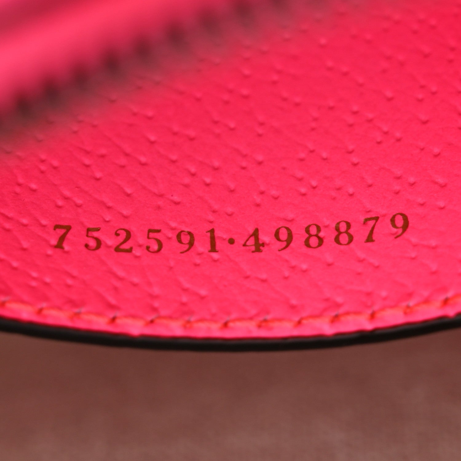 Gucci GG Supreme Monogram Textured Dollar Calfskin Web Ophidia Small Crossbody Bag Beige Ebony Fuchsia 7 of 10