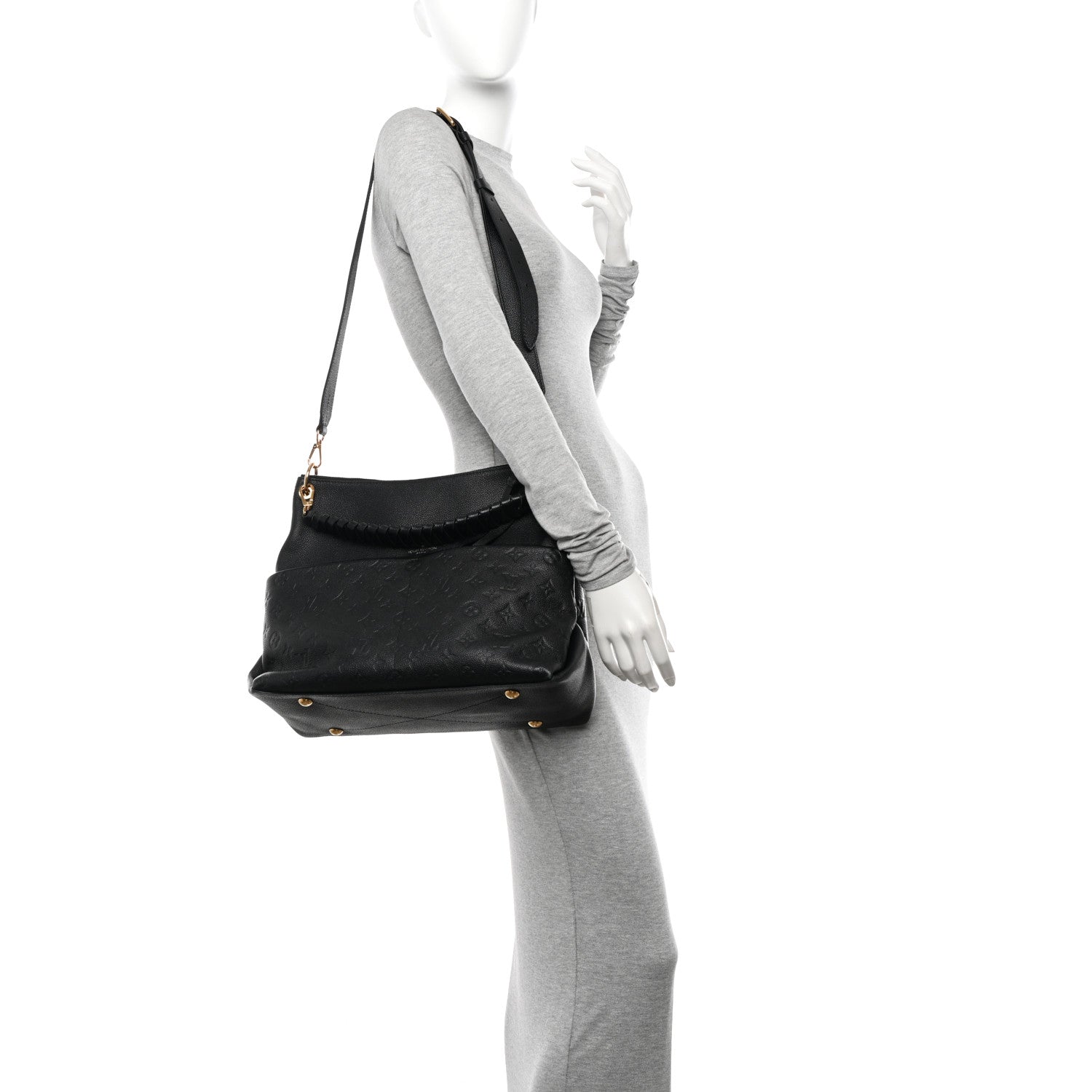 Louis Vuitton Empreinte Maida Hobo Black 2 of 9