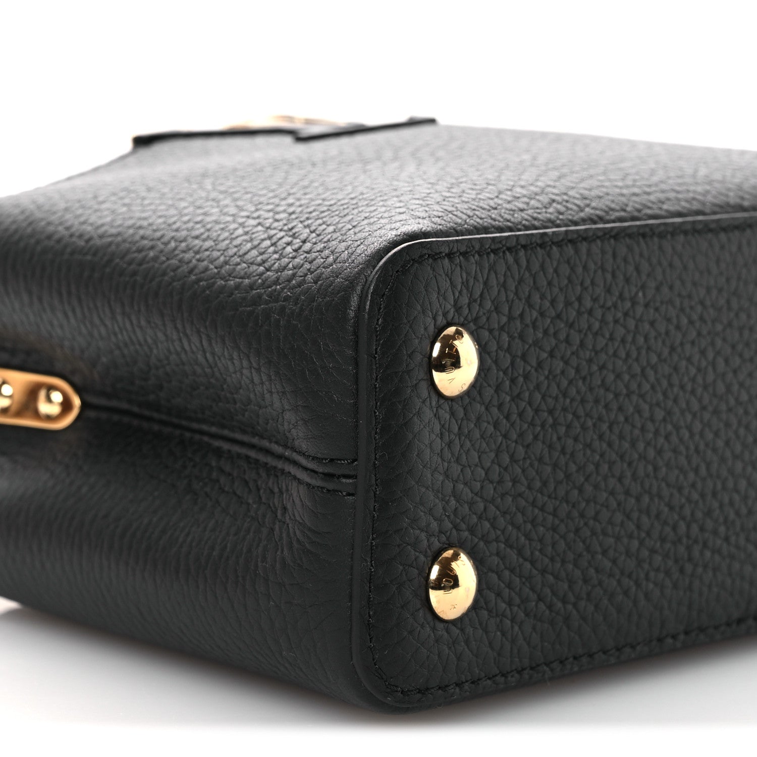 Louis Vuitton Taurillon Mini Capucines Black 8 of 11