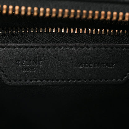 Celine Baby Grained Calfskin Nubuck Micro Tri-Color Luggage Light Grey 6 of 11