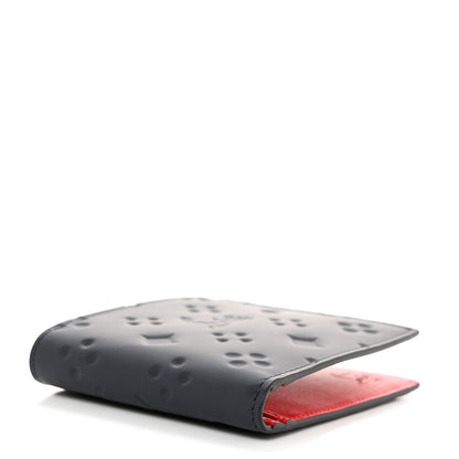 Christian Louboutin Calfskin Bi-Fold Wallet Grey 4 of 8