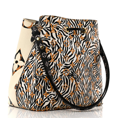Louis Vuitton Monogram Giant Jungle NéoNoé Ivory 3 of 8