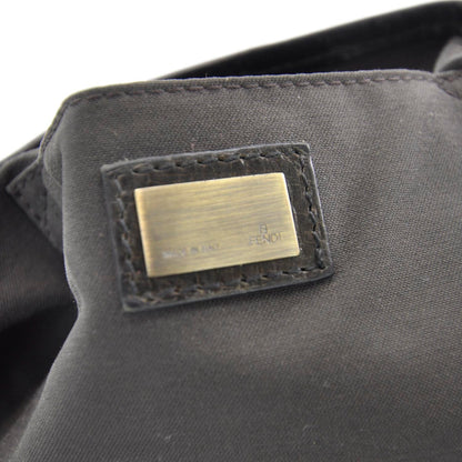 Fendi Zucca B Bis Flap Bag Tobacco Castagna 8 of 12