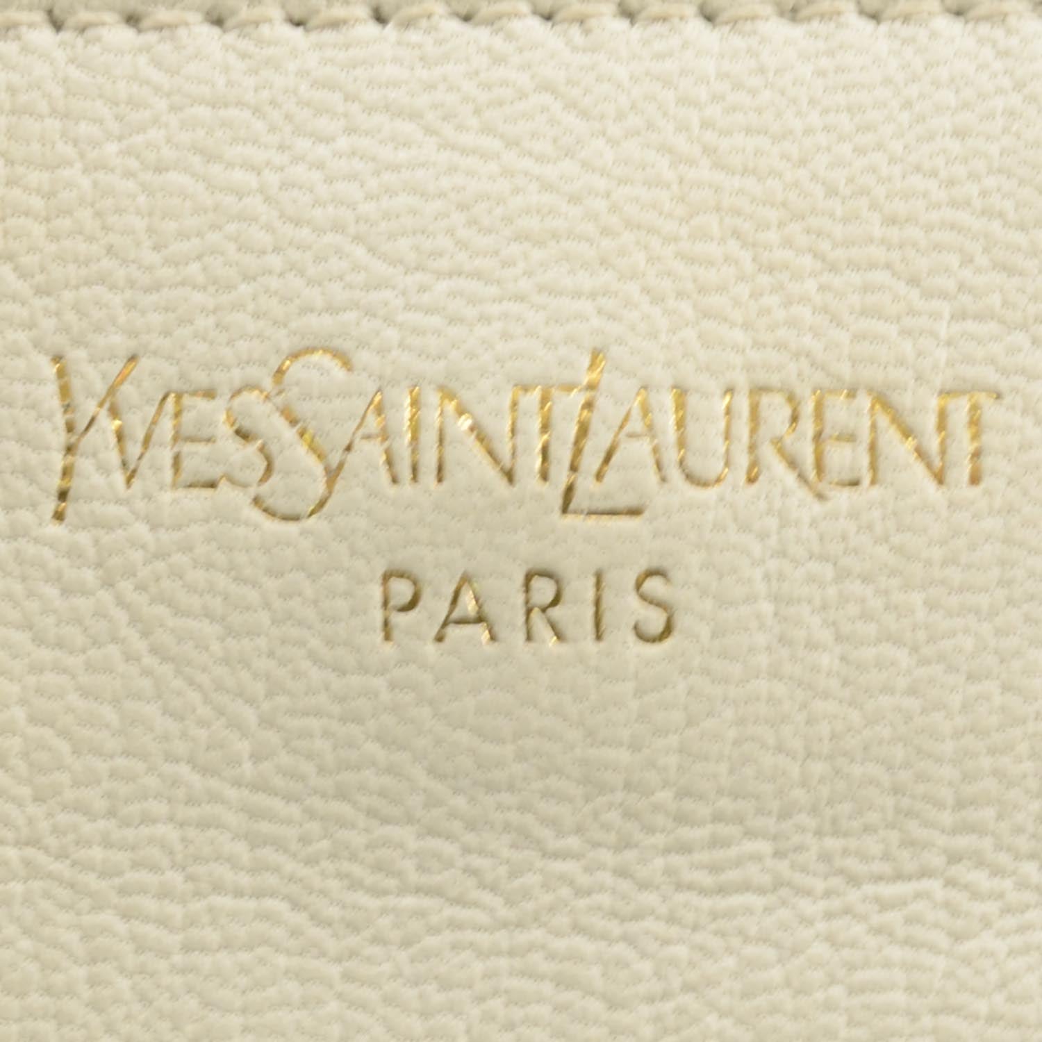 Saint Laurent Leather Mala Mala Horn Bag 8 of 8