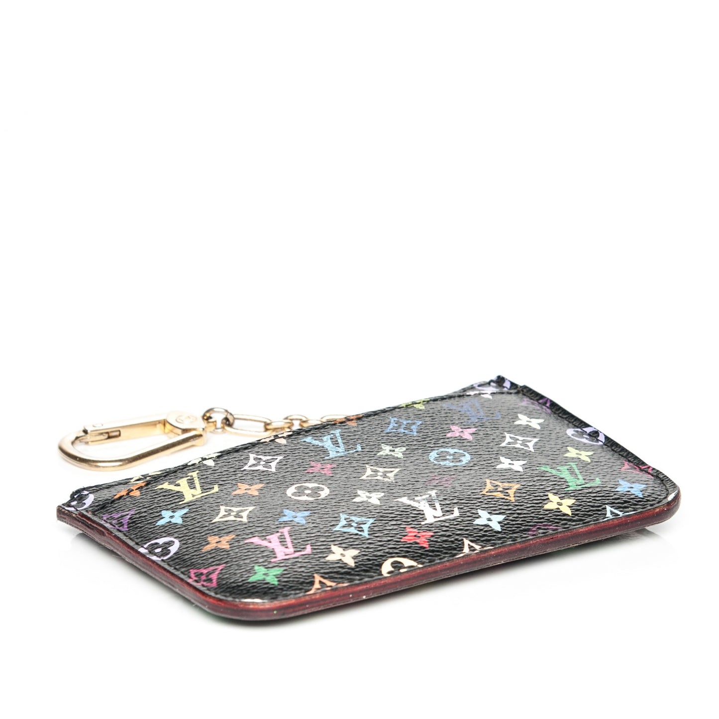 Monogram Multicolor Key Pouch Black Grenade