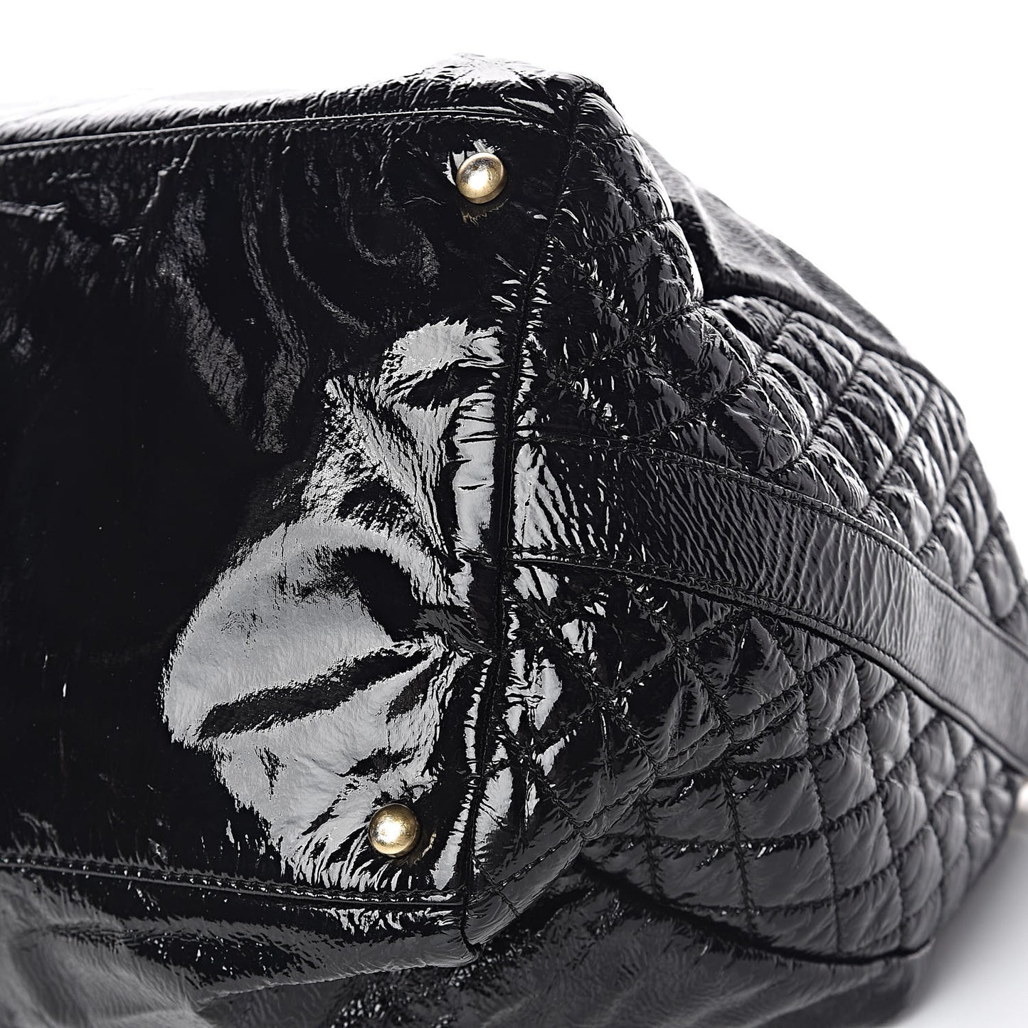 Vinyl Medium Rock and Chain Bowler Black