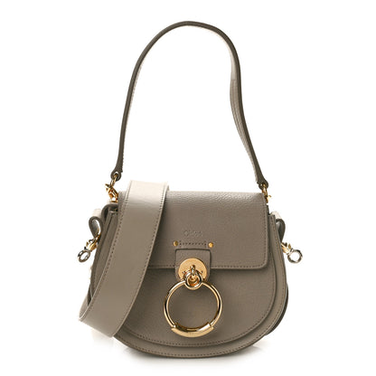Chloe Grained Calfskin Small Tess Bag Motty Grey 1 of 9