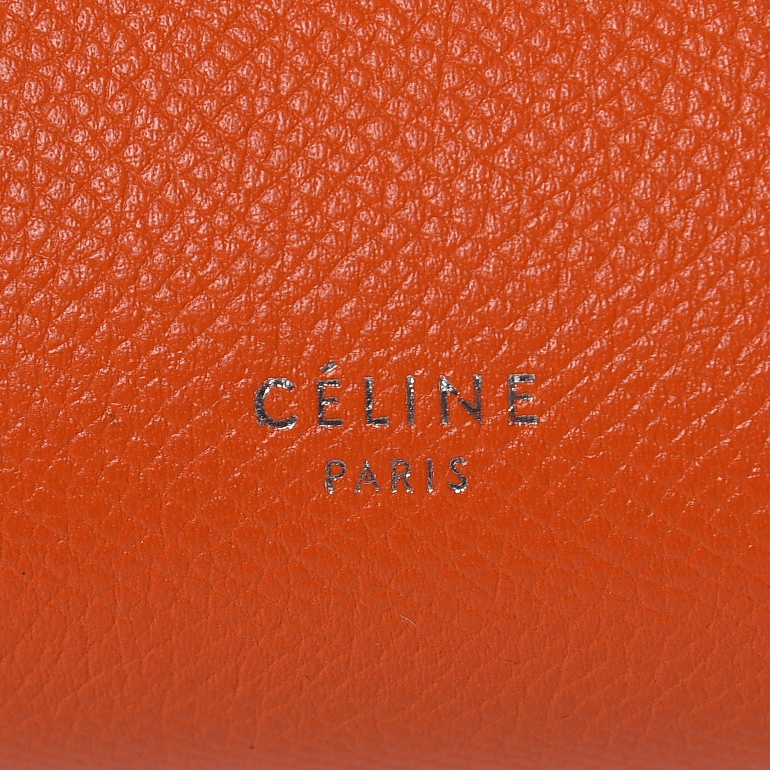 Celine Baby Grained Calfskin Micro Belt Bag Orange 7 of 8