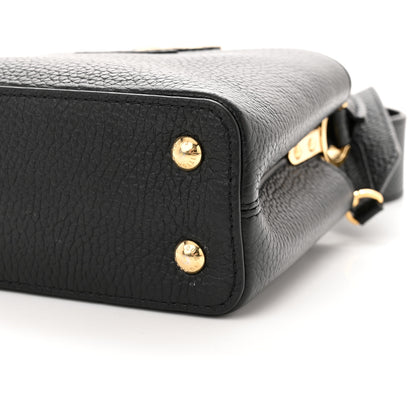 Louis Vuitton Taurillon Mini Capucines Black 9 of 14