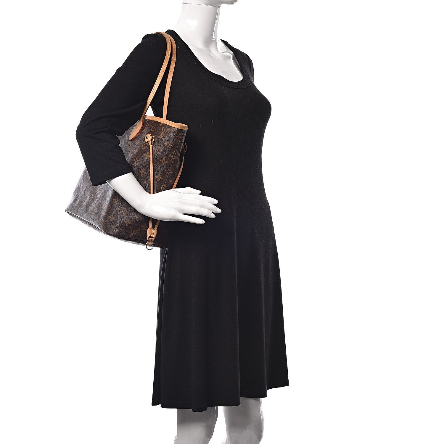 Louis Vuitton Monogram Neo Neverfull MM Fuchsia 2 of 12