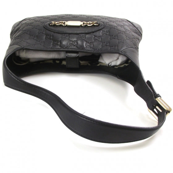 Gucci Guccissima Punch Hobo Black 5 of 10