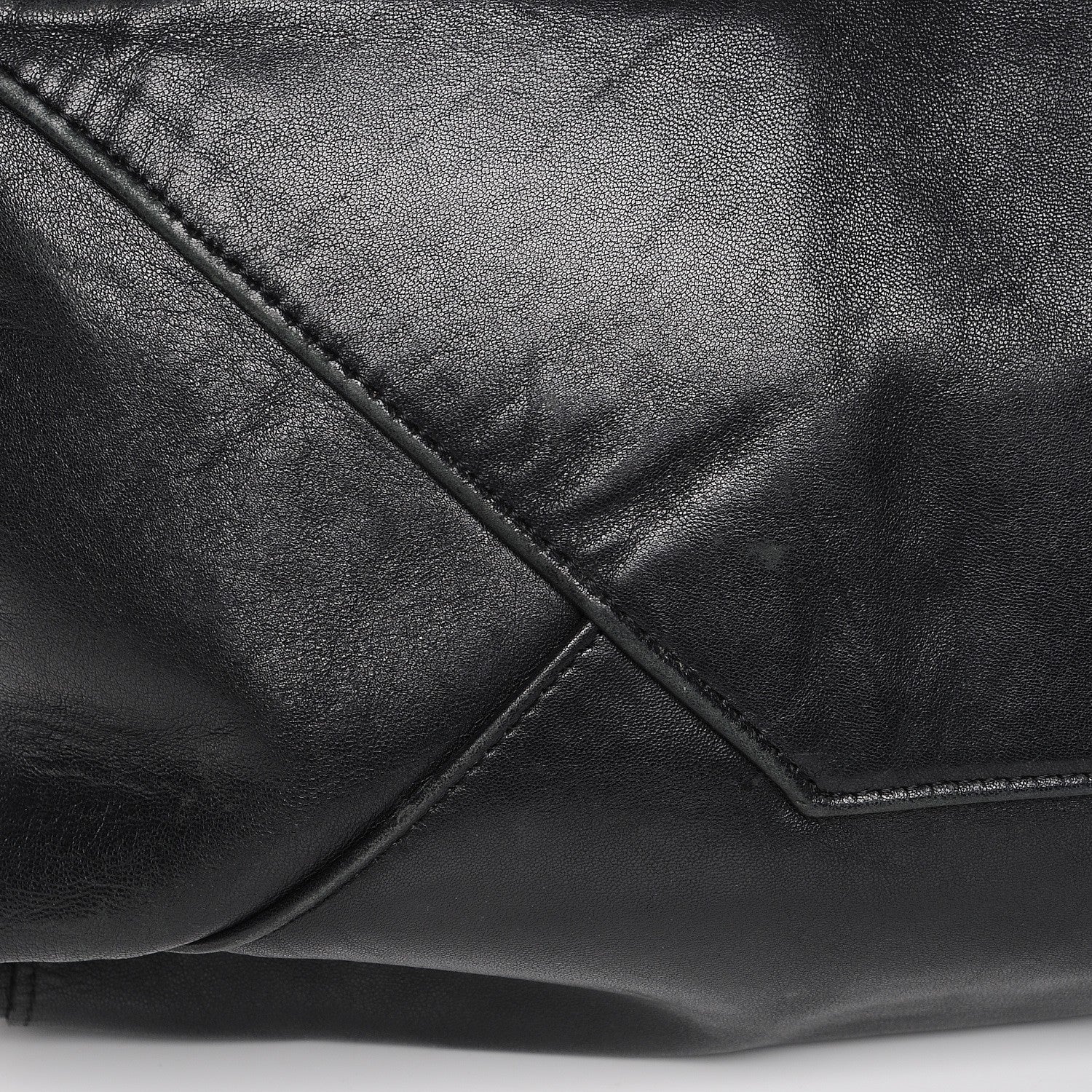 Celine Lambskin Horizontal Cabas Black 17 of 17
