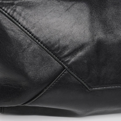 Celine Lambskin Horizontal Cabas Black 17 of 17