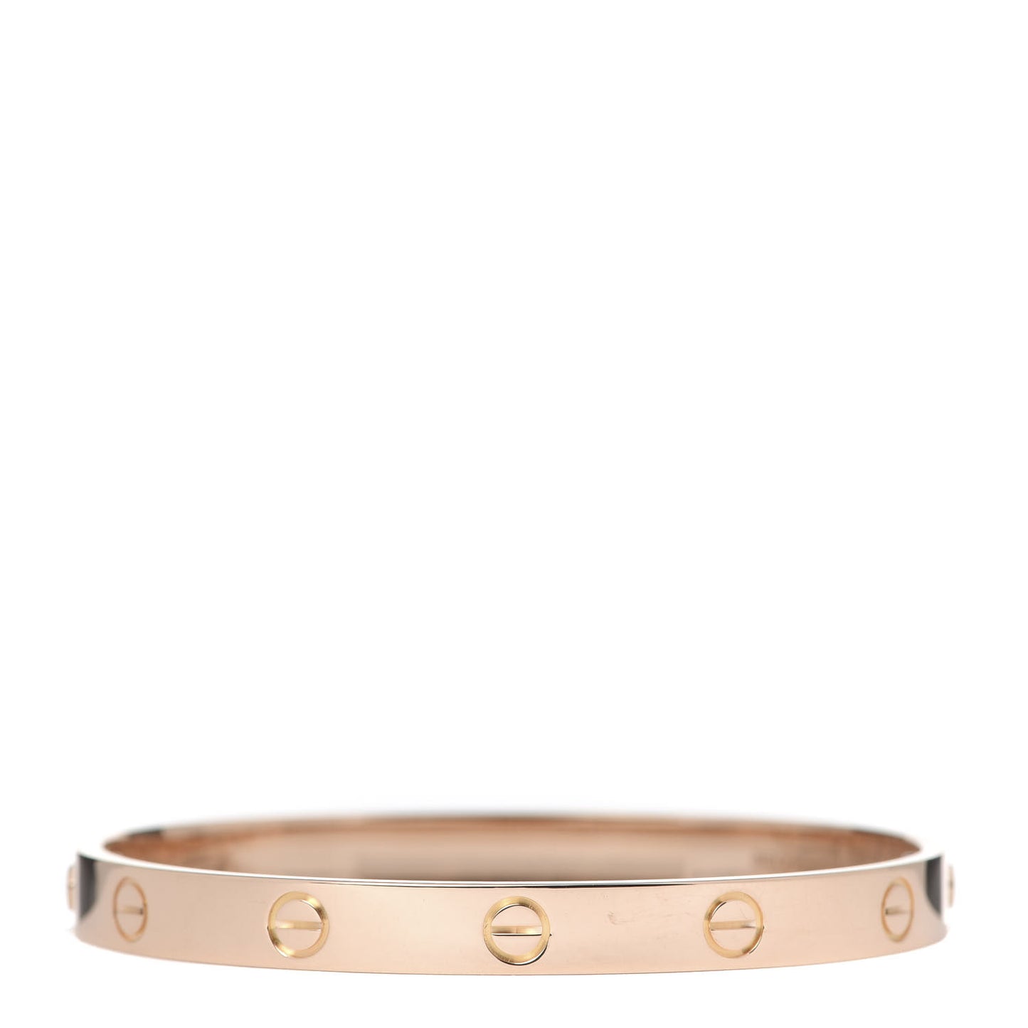 18K Pink Gold LOVE Bracelet 17