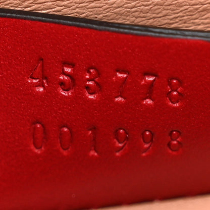 Gucci Nappa Pearl Studded Mini Queen Margaret Broadway Shoulder Bag Hibiscus Red 7 of 11