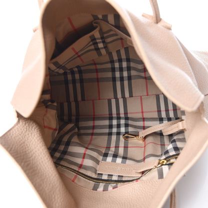 Burberry London Grainy Calfskin Medium Baynard Tote Light Nude 5 of 13