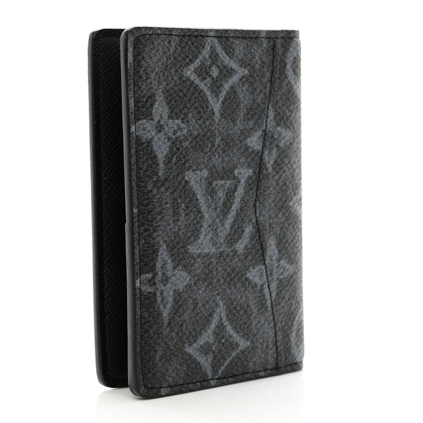 Monogram Pastel Pocket Organizer Black