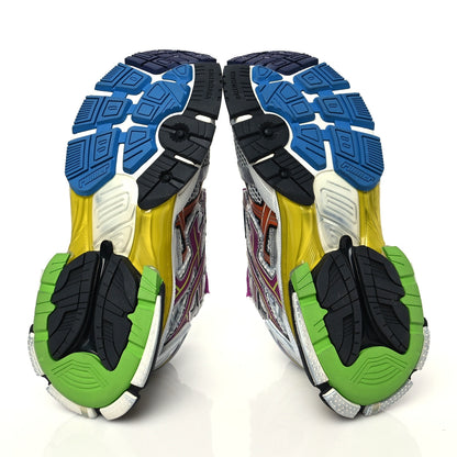 Balenciaga Mesh Rubber Mens Runner Sneakers 42 Multicolor 6 of 8