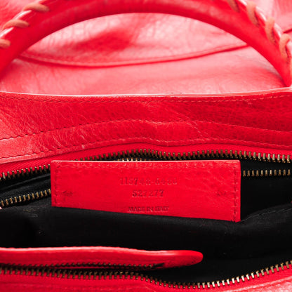 Balenciaga Agneau Classic Hardware City Rouge Coquelicot 7 of 7