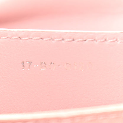 Christian Dior Lambskin Cannage Ruffle New Lock Flap Pink 10 of 12
