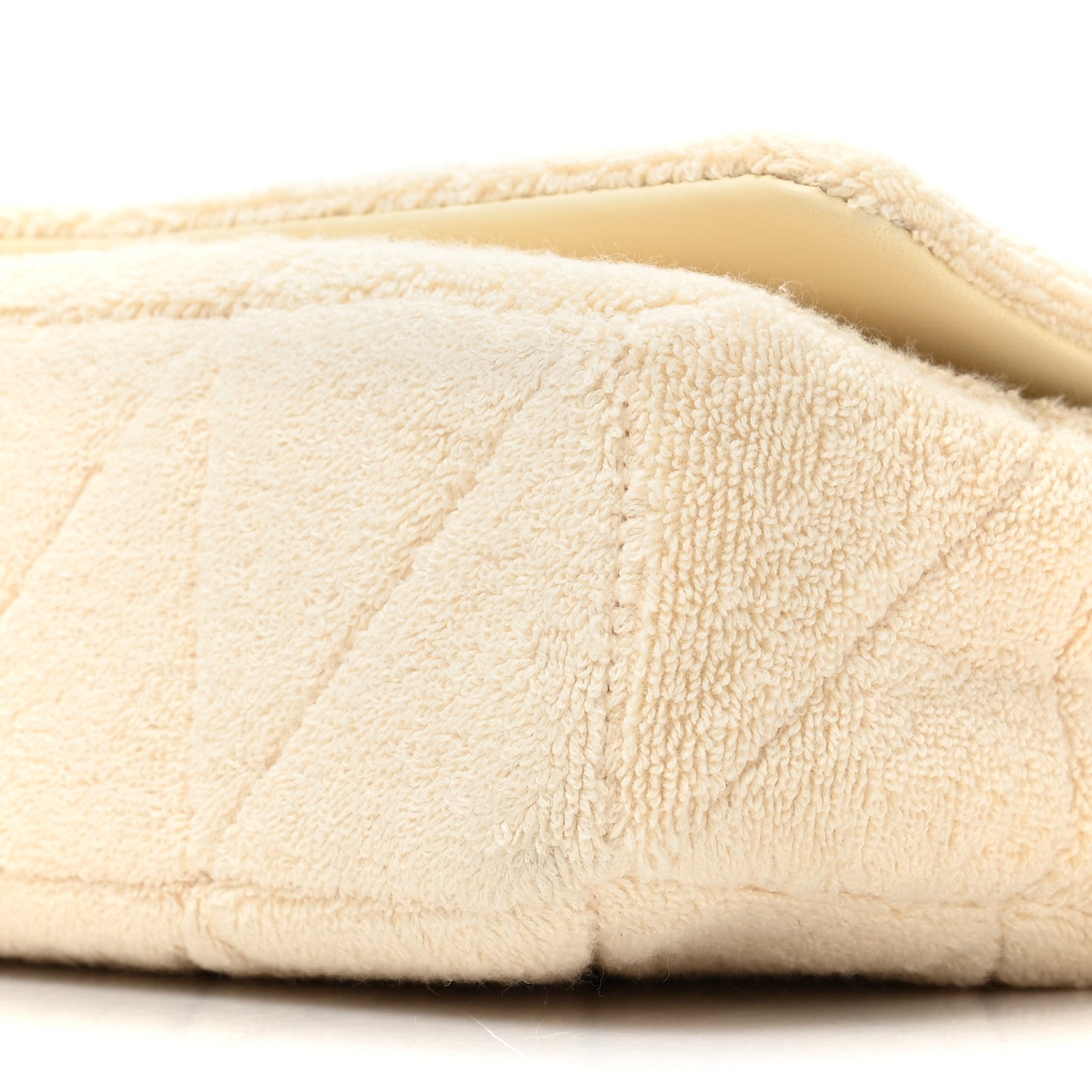 Saint Laurent Terry Patchwork Monogram Medium Jamie Tropical Sand 8 of 9