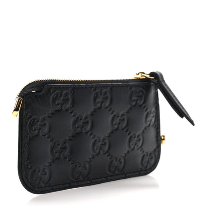 Gucci Guccissima Key Case Black 3 of 8
