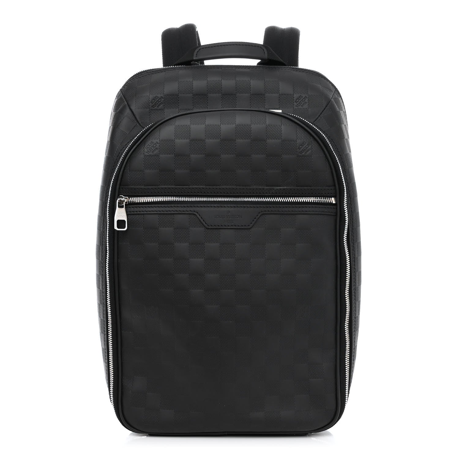 Louis Vuitton Damier Infini Michael Backpack Black 1 of 10