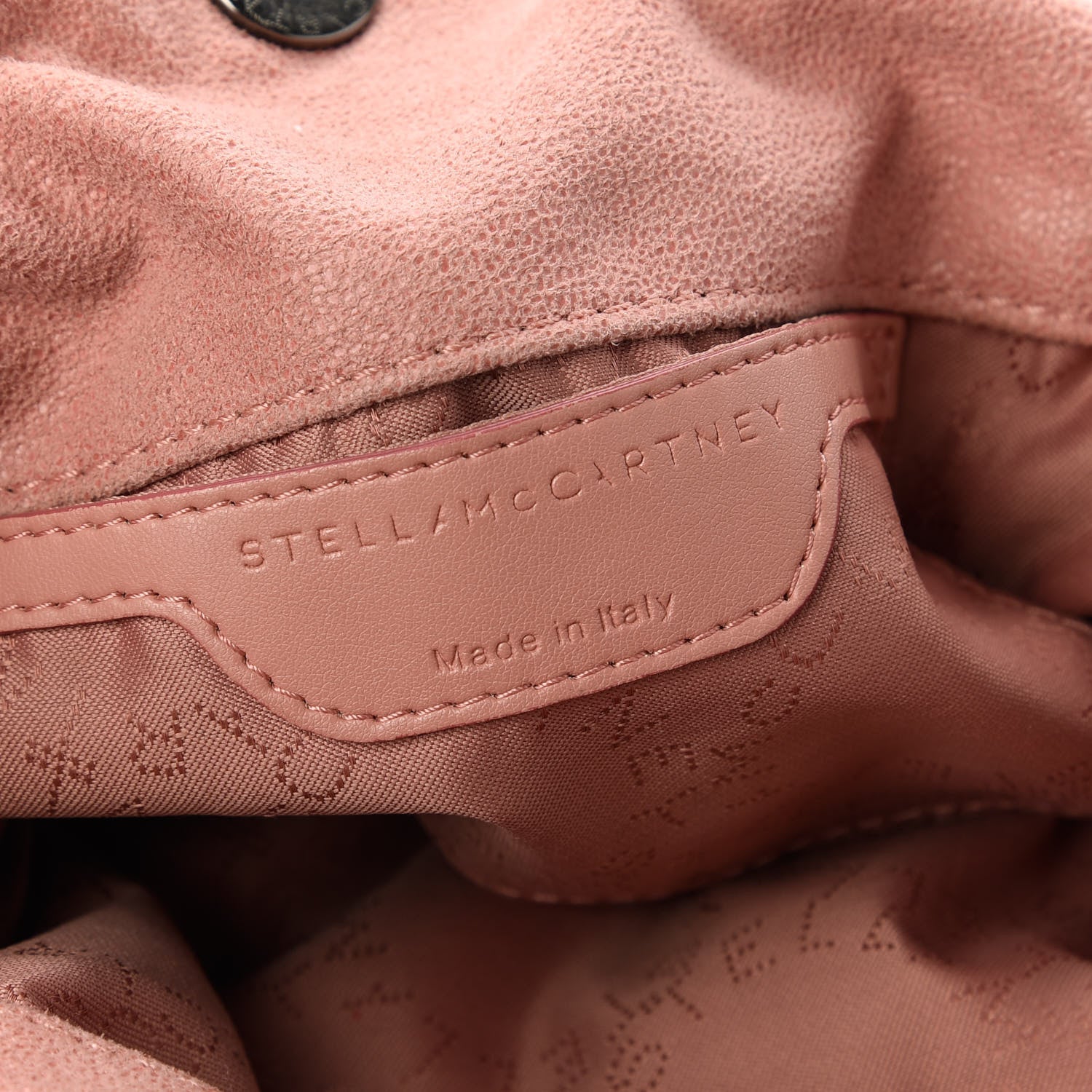 Stella McCartney Shaggy Deer Mini Falabella Fold Over Tote Pink 8 of 10