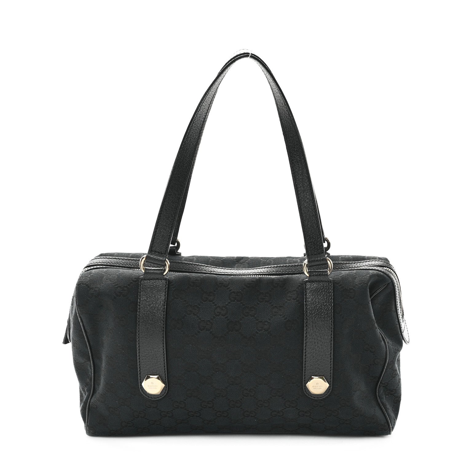 Gucci Monogram Charmy Boston Black 1 of 11