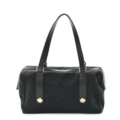 Gucci Monogram Charmy Boston Black 1 of 11