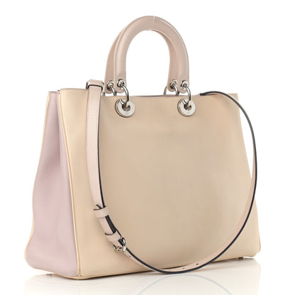 Christian Dior Smooth Calfskin Large Diorissimo Tote Beige 4 of 17