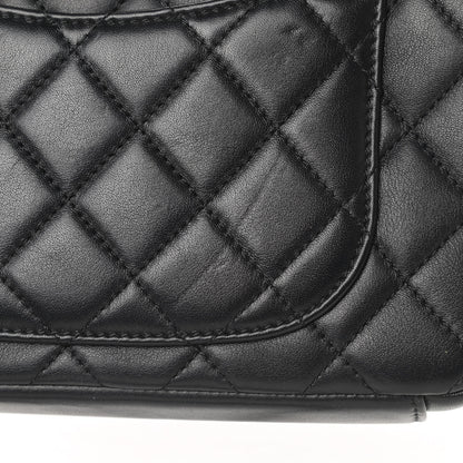 Chanel Lambskin Quilted Small CC Filigree Flap Black 13 of 13