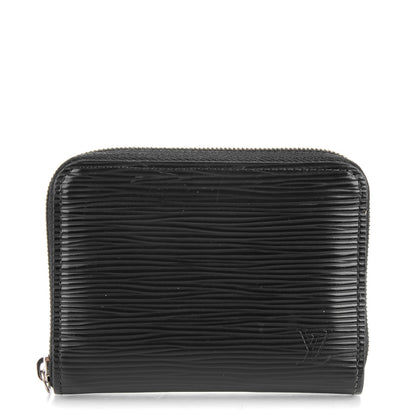 Louis Vuitton Epi Zippy Coin Purse Black 1 of 7