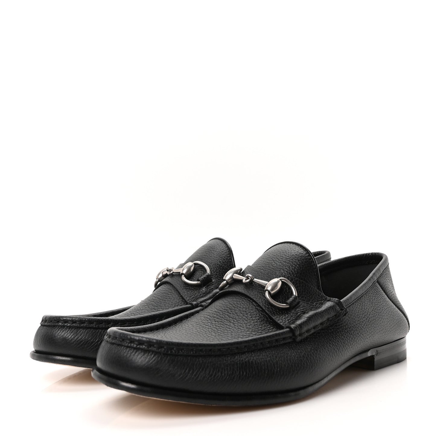 Bryanne Calfskin Mens 1953 Horsebit Loafers 9 Black