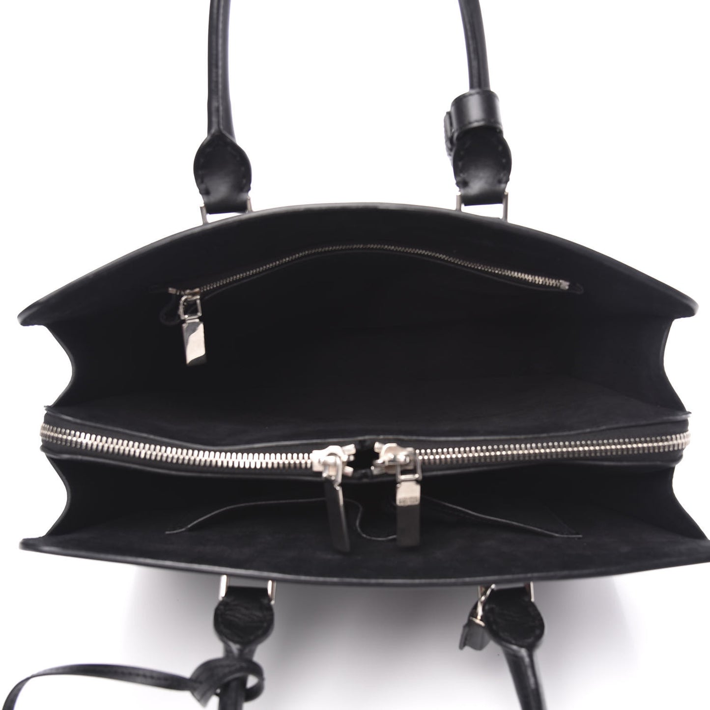 Calfskin Heroine Open Tote Black