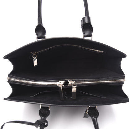 Alexander McQueen Calfskin Heroine Open Tote Black 5 of 17