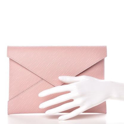 Louis Vuitton Epi Large Kirigami Pochette Insert Rose Ballerine 2 of 10