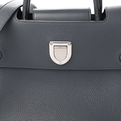 Christian Dior Grained Calfskin Medium Diorever Flap Grey 10 of 10