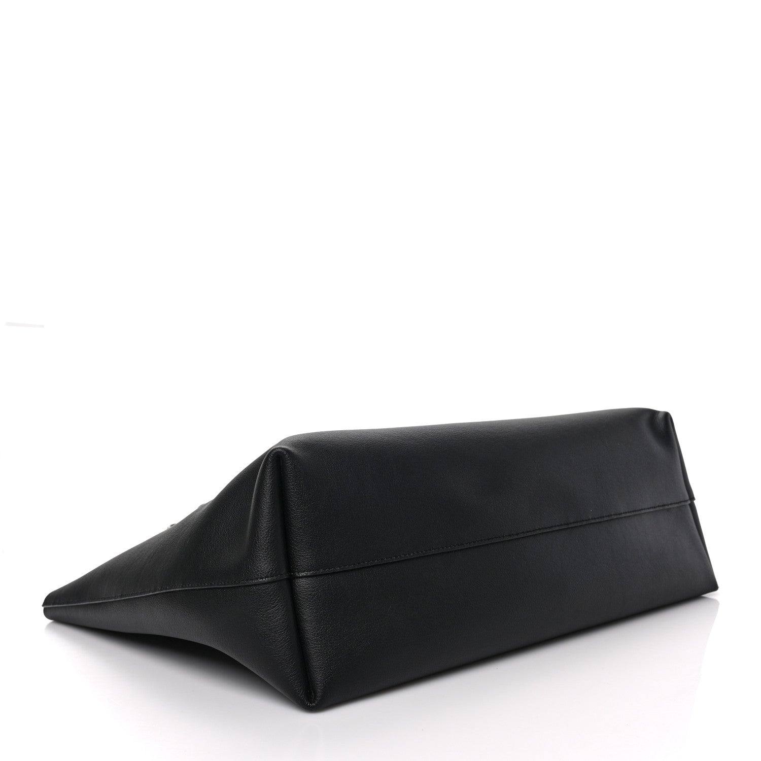 Saint Laurent Calfskin Large Shopping Tote Black 4 of 8