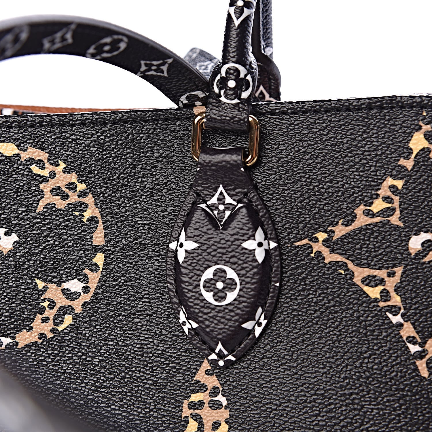 Louis Vuitton Monogram Giant Jungle Onthego GM Black 10 of 10